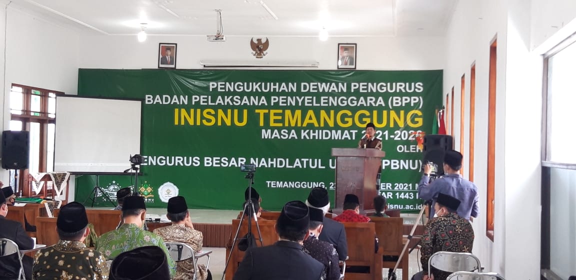 suasana pertemuan PBNU dan PCNU Temanggung